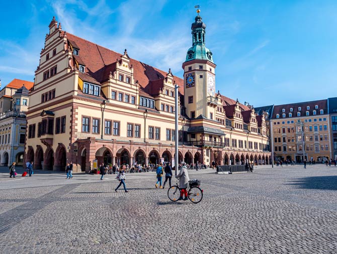 Alte Rathaus in Leipzig