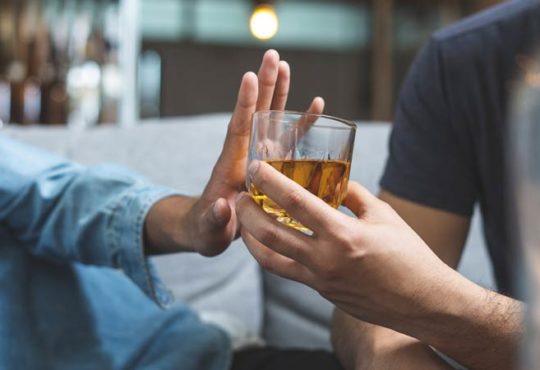 Auf Alkohol verzichten