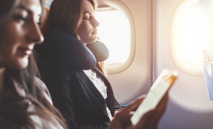 Beauty Tipps für lange Flüge