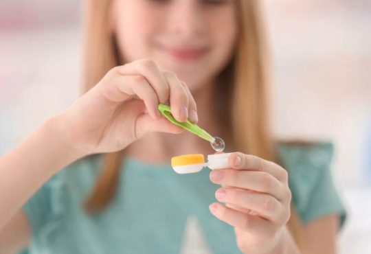 Bifokale Kontaktlinsen für Kinder