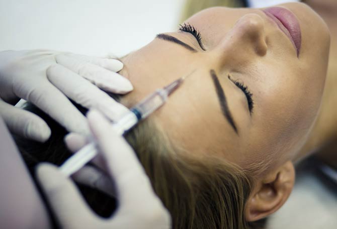 Botox gegen Zornesfalten