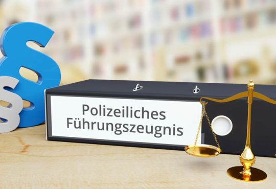 Das polizeiliche Führungszeugnis