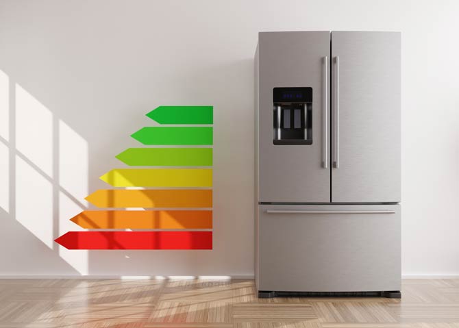 Energy efficient refrigerator