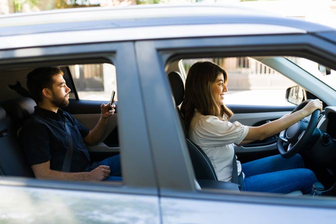 Fahrgemeinschaften sind Umwelt schonend