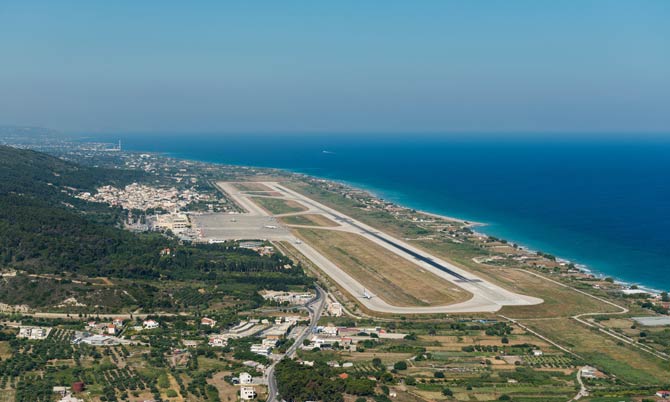 Flughafen Rhodos