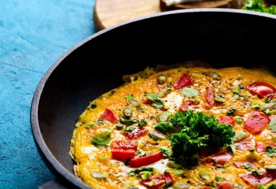Frischkäse Rührei Rezept