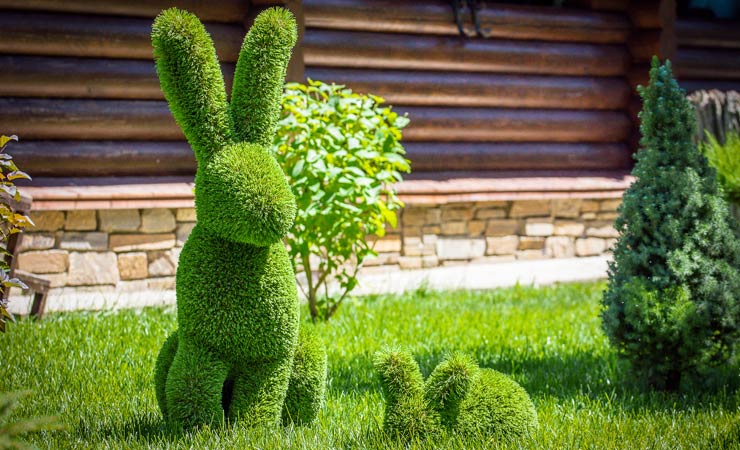 Gartengestaltung an Ostern