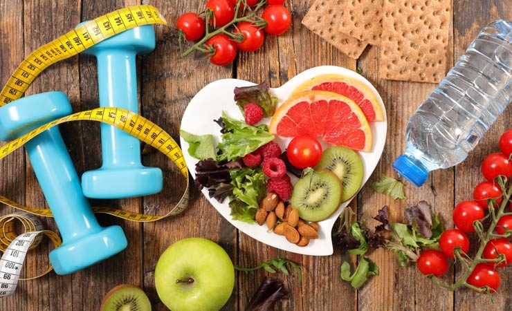 Gesunde Ernährung und Fitness
