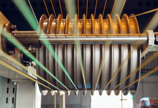 Glasfaserkabel Produktion