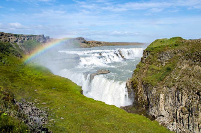 Gullfoss Wasserfall auf Island