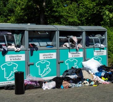 Immer weniger Altkleidercontainer in Deutschland