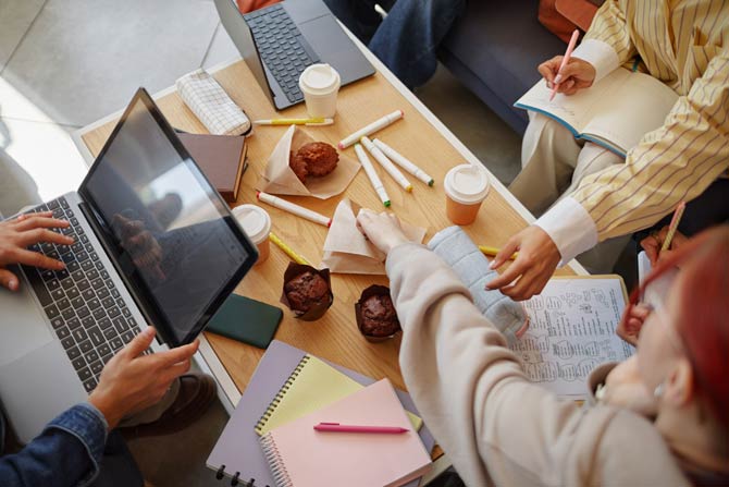Jobsharing ist eine Form der Teilzeitarbeit