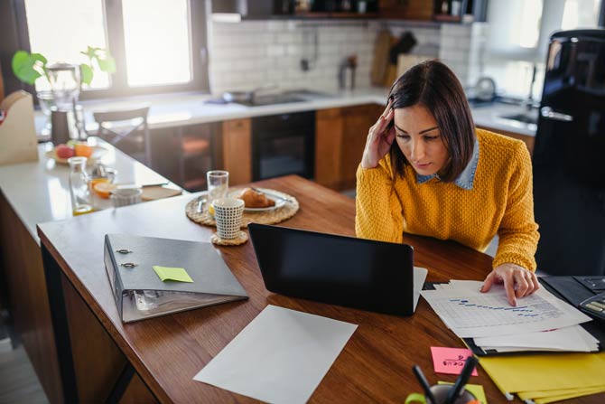 Kleiner Platz als-Arbeitszimmer