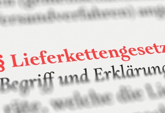 Lieferkettengesetz