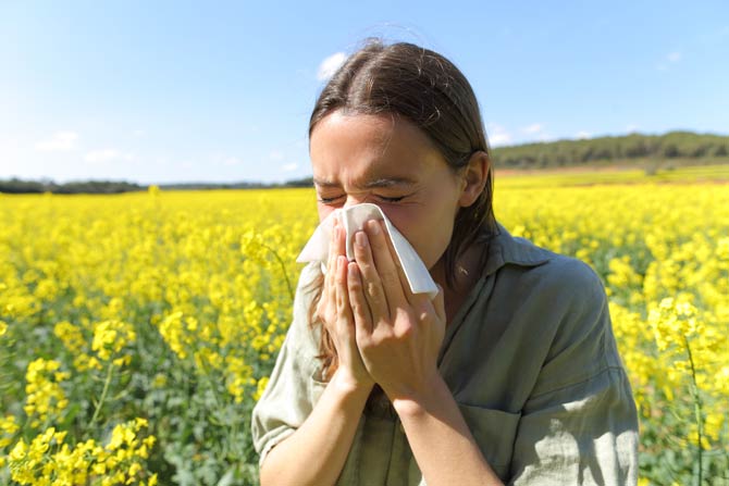 Millions of people in Germany suffer from allergies