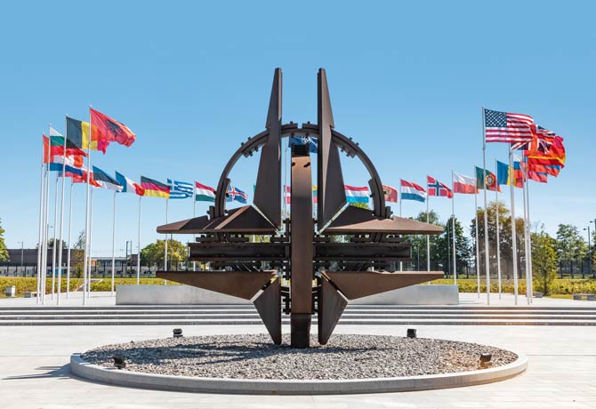 NATO Monument in Brüssel