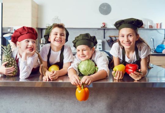 Obst und Gemüse für Kinder