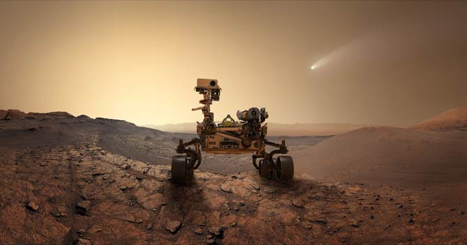 Perseverance Roboter