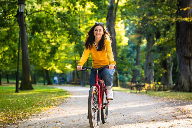 Radfahren nach Schwangerschaft