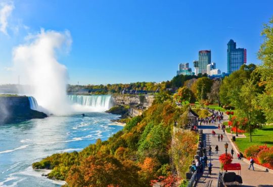 Region Niagara in Ontario im Herbst