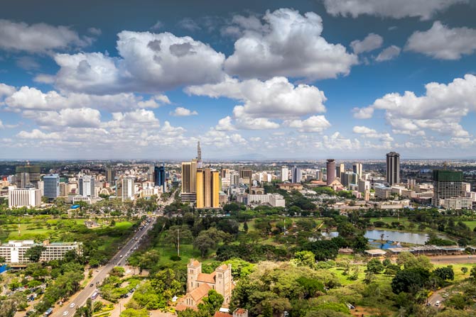Reisen nach Nairobi