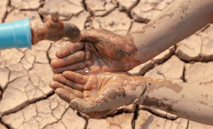 Steigende Wasserknappheit