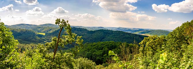 Thüringer Wald als Mittelgebirge