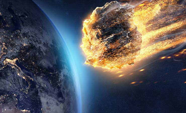 Trifft Asteroid auf die Erde
