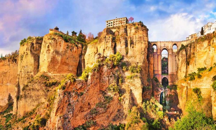 Urlaub in Spanien - Blick auf Ronda