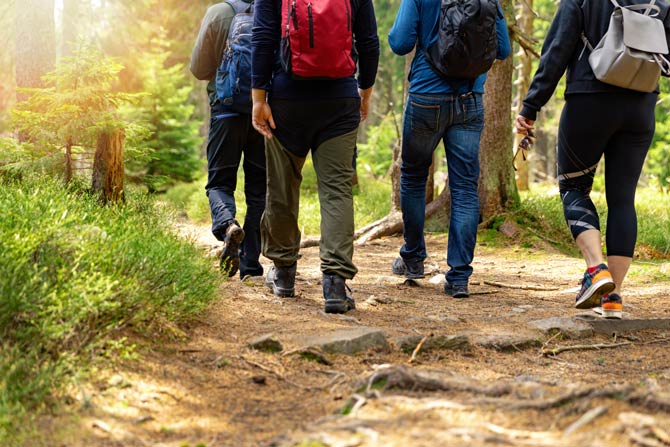 Veränderte Anlässe für Spaziergänge