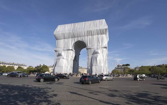 Verhüllung Arc de Triomphe