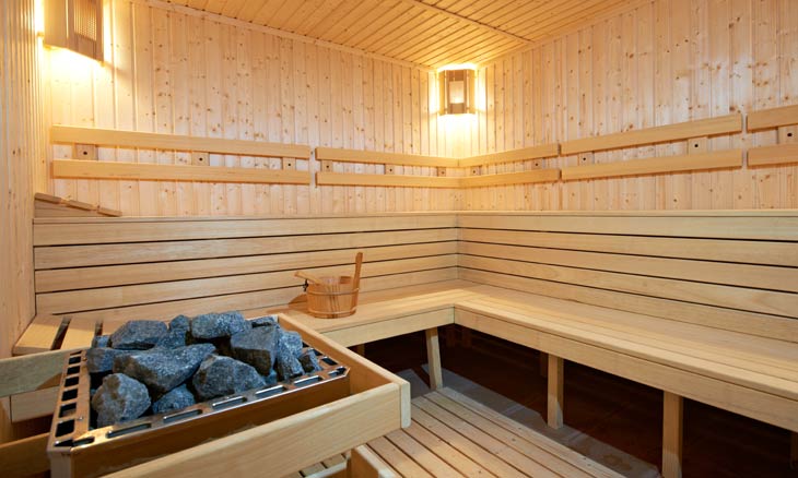 Wellnessose Sauna